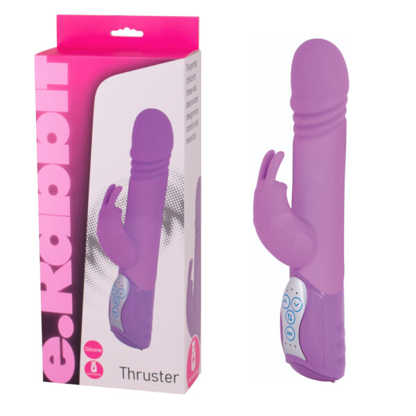 ויברטור עוצמתי  עולה ויורד נטען מסליקון  e-rabbit Thruster