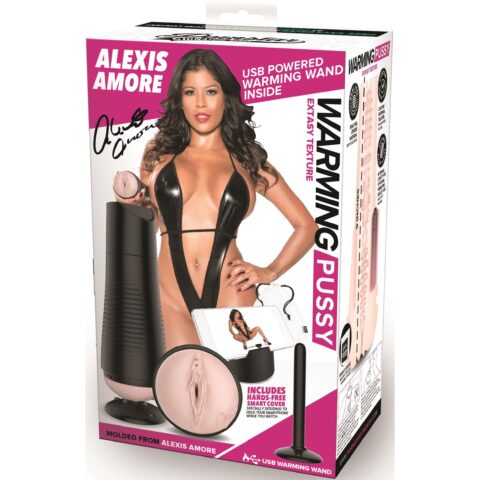 פנס פלשלייט מתחמם היחידי בעולם | Alexis Amore Warming Pussy