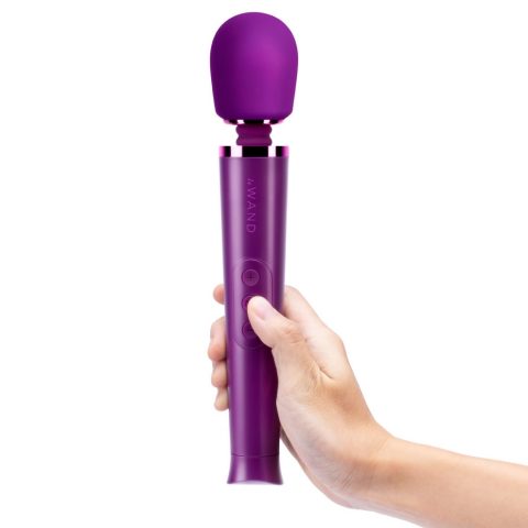 סופר מגי'ק וונד שרי בורדו Le Wand-Petite Vibrating Massager Super Magic Wand